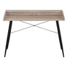 NicBex 47" L Home Office Desk Modern Writing Desk with Shelf and 2 Cubbies for Office, Study - 2 of 4