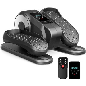 SUGIFT Compact Electric Pedal Exerciser, Under Desk Elliptical with 12 Speeds, Remote, and Display for Seniors & Office Workout - 1 of 4