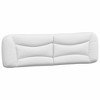 vidaXL Headboard Cushion White 72" Faux Leather - 2 of 4