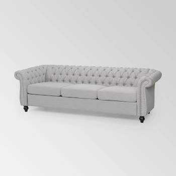 Parksley Tufted Chesterfield Sofa - Christopher Knight Home