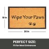 Envelor Coir Door Mat with Non-Slip Rubber Backing - 4 of 4