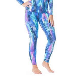 Rocky Women's Thermal Bottoms Long Johns Underwear Pants Fleece Lined Base Layer Pants, Tagless Insulated For Outdoor Ski Warmth/Extreme Cold Leggings - 1 of 4