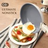 KOCH SYSTEME CS 17pcs Pots and Pans Set Non Stick, Nonstick Ceramic Cookware Set with Detachable Handle, Cream White - 2 of 4