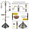 Snynuxx Bird Feeders Bird Feeding Station Kit Bird Feeding Pole Wild Bird Feeder Hanging Kit with Squirrel Guard Baffle - 4 of 4