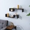 (Set of 2) 22.5" x 4.7" Floating Wall Shelving Set - Danya B. - 4 of 4