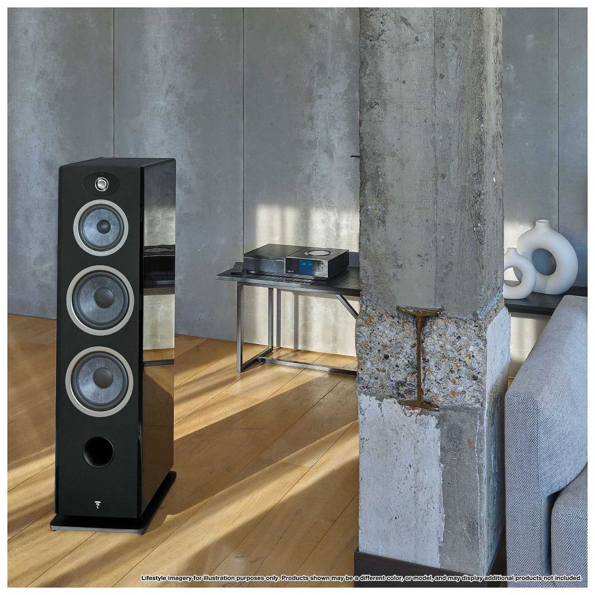 Focal Vestia No4 Ultimate 3-Way Floorstanding Loudspeaker finished in Light Wood - Sold Individually - thumbnail 6
