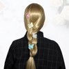 Unique Bargains Women's Rhinestone Long Tassel Hair Clip Chains Multicolored 2 Pcs - 2 of 4