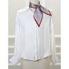 Allegra K Women's Skinny Ribbon Neck Scarf 34x4 inches(LxW) - 2 of 4