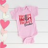The Juniper Shop Heart Breaker Checkered Bolt Baby Bodysuit - 2 of 2