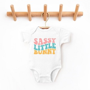 The Juniper Shop Sassy Little Bunny Baby Bodysuit - 1 of 2