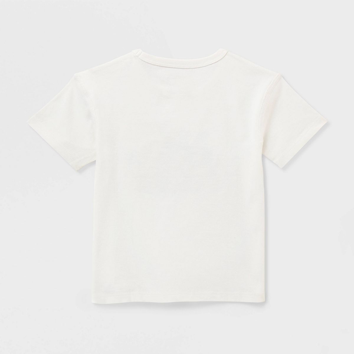Toddler Girls' Adaptive 2pk Short Sleeve 'Dogs/Dream' Graphic T-Shirts - Cat & Jack™ Cream/Brown - thumbnail 2