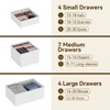 15 Drawers Dresser for Bedroom, Tall Dressers & Chests of Drawers , Storage Organizer Unit with Fabric, - 3 of 4