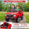 24V 2-Seater Ride On Truck Car, Licensed GMC Battery Powered Electric Kids Car with Remote Control, Ride On Toys for Kids - 2 of 4