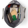 Lands' End Zip Top Long Handle Canvas Tote Bag - 2 of 4