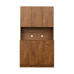 CLIHOME 70.87" 6 Doors Tall Wardrobe Storage Cabinets, Kitchen Sideboard Buffet Cabinet - 1 of 4