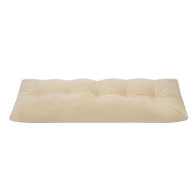 YEERSWAG Queen Size Velvet Soft Triangular Bed Wedge Pillow Back Cushion for Headboard