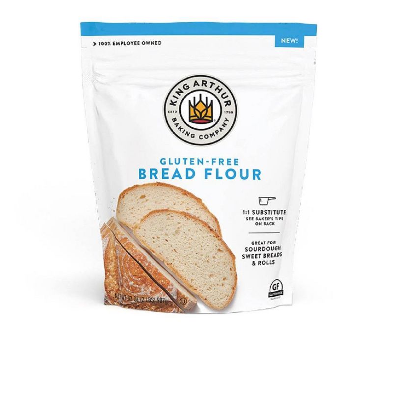 King Arthur Gluten Free Bread Flour - 2lb, 1 of 6