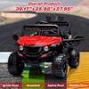 Jojoka 12V Kids Ride On UTV with Remote Control, Ride On Truck with Spring Suspension, Lights, AUX Port, Music,Toddler Electric Vehicles Toys - 4 of 4