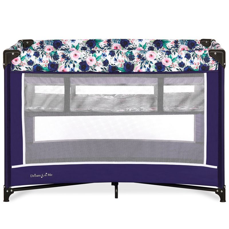 Lilly Deluxe Play yard With Full Bassinet, Changing Tray And Infant Napper With Canopy, 1 of 17