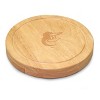 MLB Baltimore Orioles Circo Cheese Parawood Cutting Board & Tools Set - 2 of 3