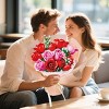 HOGOKIDS 387PCS Roses Flowers Bouquet Building Set Gift for Adults and Kids Aged 6+ - 3 of 4