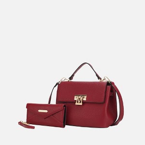MKF Collection Hadley Women’s Satchel Bag with Wristlet Wallet by Mia K - 1 of 3