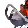 JC Toys Berenguer Boutique Playtime Deluxe Folding Sports Pram Stroller Nature Theme Collection for Dolls - 3 of 4