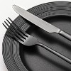 Itopfox 40-Piece Forged Flatware Set, Premium Stainless Steel Cutlery Set, Mirror Polished, Dishwasher Safe, Service for 8, Ideal for Kitchen, Home - 3 of 4