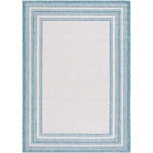 Courtyard CY8475 UV & Stain Resistant Non-Shedding Power Loomed Indoor/Outdoor Rugs - Safavieh - 1 of 4