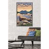 Trends International Lantern Press - Acadia National Park, Maine, Jordan Pond Framed Wall Poster Prints - 2 of 4