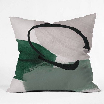 Iris Lehnhardt Minimalist Painting Throw Pillow -Deny Designs