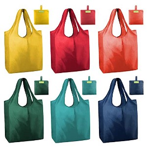 Foldable Travel Bag Reusable Shopping Bags for Groceries - 6 - 1 of 4