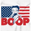 Betty Boop American Flag Patriotic Womens Graphic T Shirt Tees Brisco Brands - 2 of 4