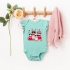 The Juniper Shop Valentine Kittens Baby Flutter Sleeve Bodysuit - 2 of 3