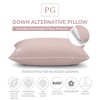 Firm Density Side/Back Sleeper, Down Alternative Pillow with MicronOne Technology, and Removable Pillow Protector - image 2 of 4