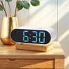 Unique Bargains Dimmable USB Port Wireless Charging Alarm Clock 7.1 x 3.1 x 2.4 inch - 2 of 4