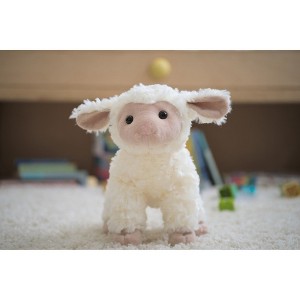Bearington Merino Lamb Plush Stuffed Animal, Adorable, Soft and Cuddly, Great Gift for Kids of All Ages - 1 of 4