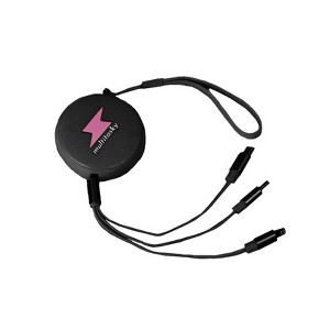 Multitasky - Retractable 3-Port USB Keychain Charger - 1 of 4