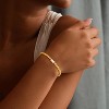 Dainty Birthstone Bracelet for Women - Elastic 14K Gold Plated Bead Bracelets Trendy Friendship Birthday Jewelry Gifts for Women - 2 of 4