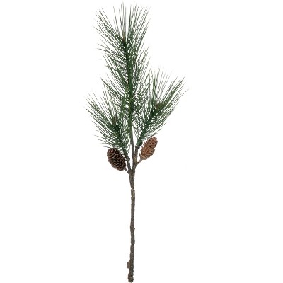 Sullivans Artificial Pine with Cones Stem 26"H Green