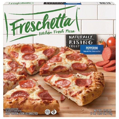 Freschetta Natural Rising Signature Pepperoni Frozen Pizza - 27.35oz - image 1 of 4