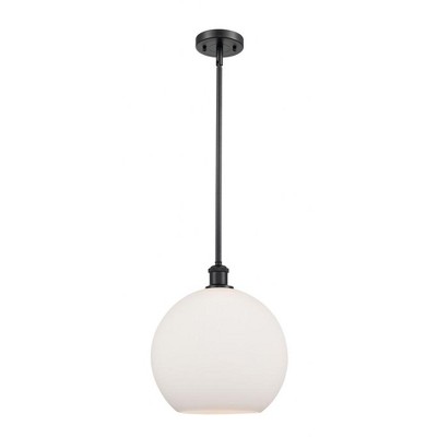 Athens - 1 Light Mini Pendant In Industrial Style-14.38 Inches Tall and 11.75 Inches Wide