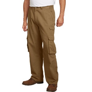 Boulder Creek by KingSize Men's Big & Tall Ranger Side-Elastic Stacked Cargo Pocket Pants - 1 of 4