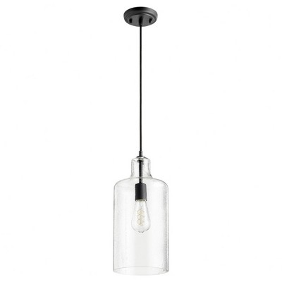 Quorum Lighting 1 - Light Pendant in  Noir
