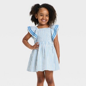 blue striped dress target NWT J Crew Girls' puff-sleeve velvet party dress – Mini World Explorers