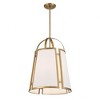 Savoy House Chartwell 4 - Light Pendant in  Warm Brass - 2 of 3