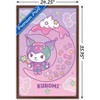 Trends International Hello Kitty and Friends: 24 Dreamland - Kuromi Framed Wall Poster Prints - 3 of 4