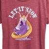 Women's - Disney - Let It Snow Gifts Short Sleeve Graphic T-Shirt - 2 of 4
