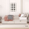 Twin Size Platform Bed with 2 Drawers for Bedroom - 4 of 4