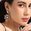 SOHI Women's Crystal Drop Earrings - 3 of 4